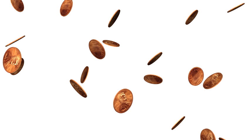 falling pennies raining down coins slow rain pile clip money 4k shutterstock trickle footage heaven bitcoin backgound rotating pound against