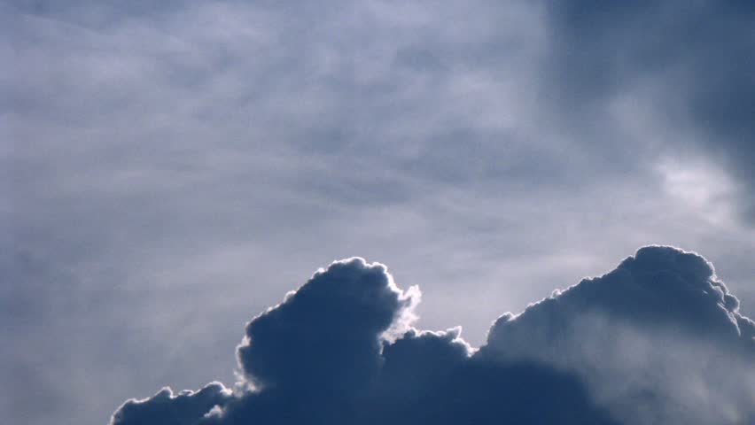 Timelapse Of Billow Clouds. Stock Footage Video 2215375 - Shutterstock