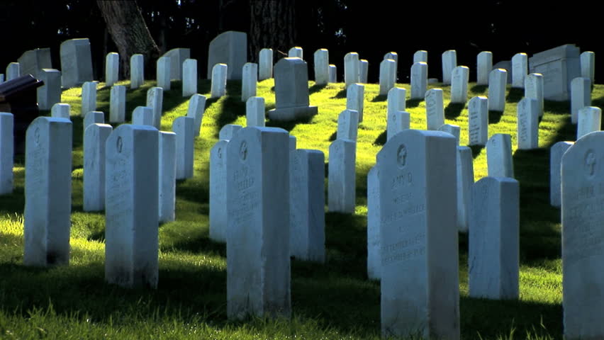 Graves And Headstones At Ft Sam Houston Veterans Cemetery