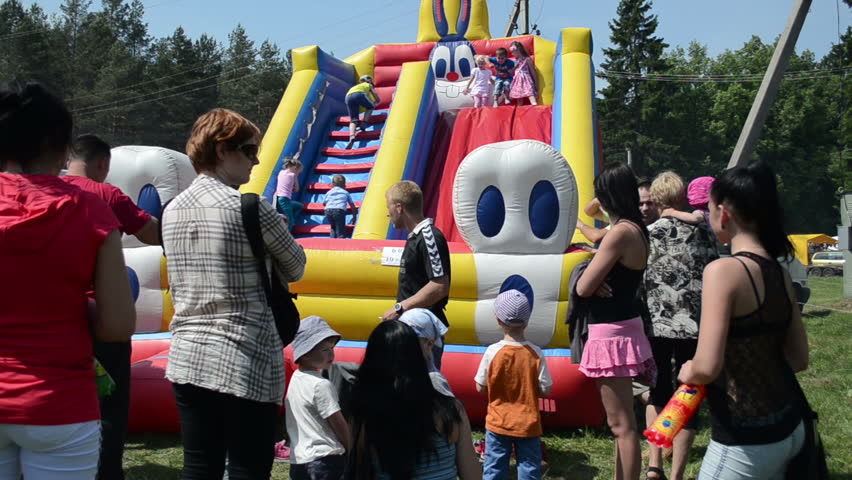 blow up playground