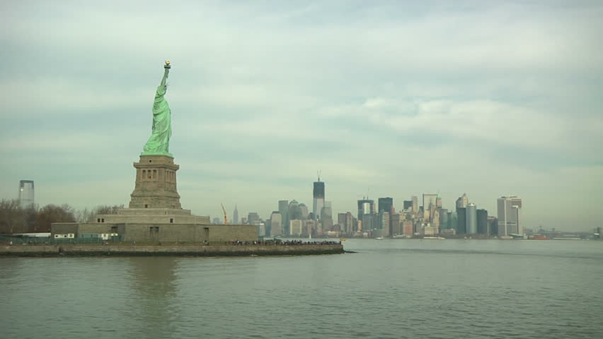 NEW YORK - CIRCA OCTOBER 2011 - Statue Of Liberty At Liberty Island ...