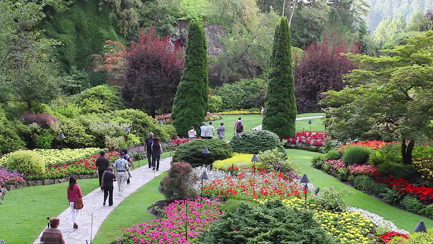 VICTORIA, BRITISH COLUMBIA,CANADA - CIRCA May 2012 :medium Shot People ...