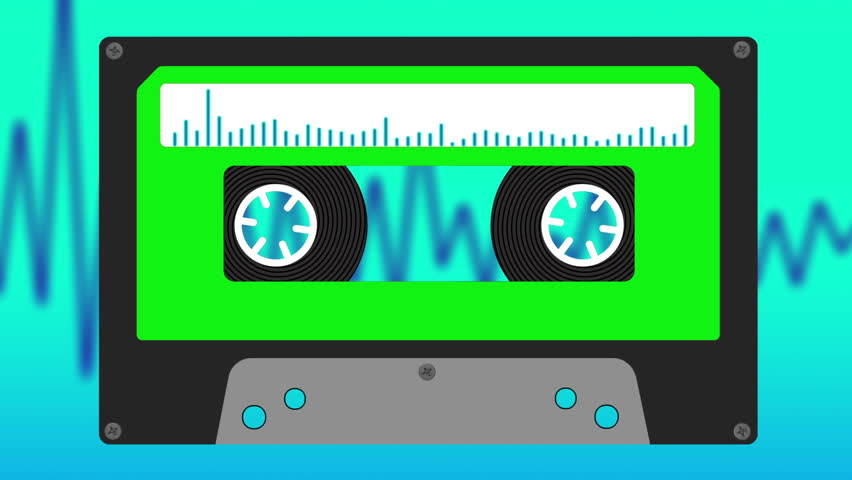 Cassette Tape Animation Stock Footage Video 8743639 - Shutterstock