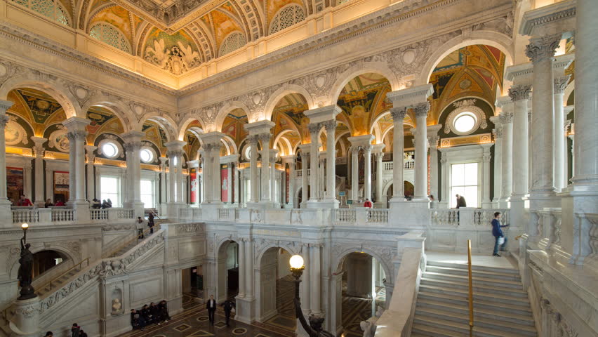 Washington - CIRCA NOVEMBER 2014: The Great Hall In The Thomas ...